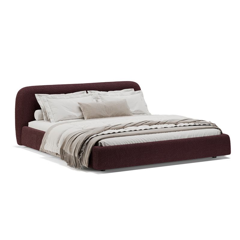 Кровать Лагом букле buckle plum 1.6x2.0