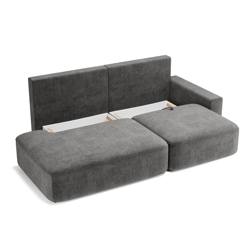 Комо двухмодульный прямой удлиненный sharli 13 Silver