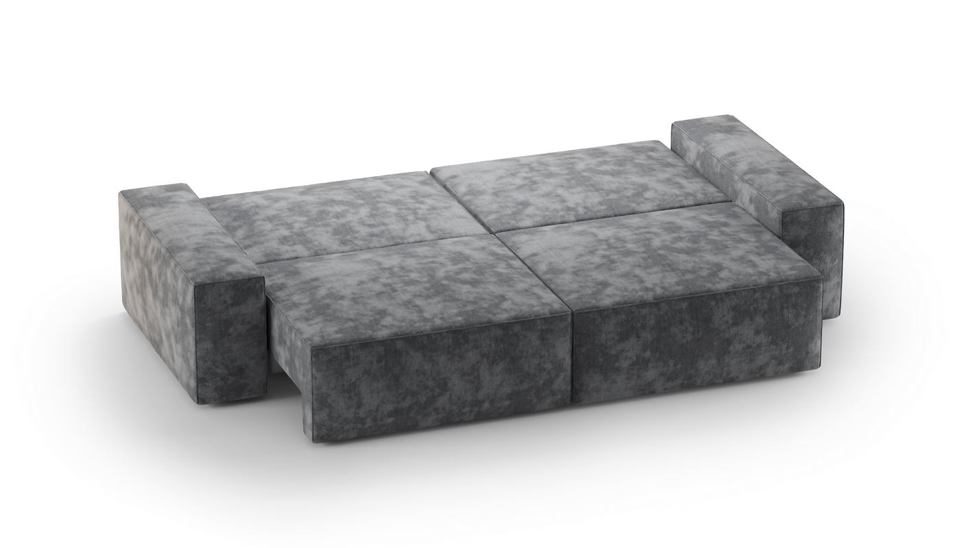 Диван модульный двухместный PLUSH_GRAPHITE